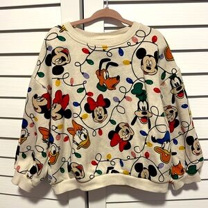 Zara Christmas Disney Sweatshirt size 4-5T